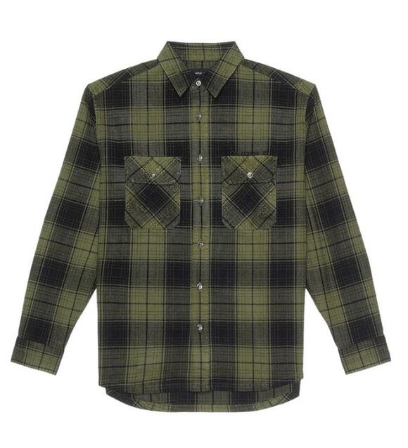 Purple Brand Other - PURPLE BRAND Men's Plaid Flannel Shirt Size SMALL Green Black Heavyweight